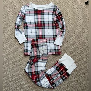 Gap Plaid Christmas Pajamas Child Size 4